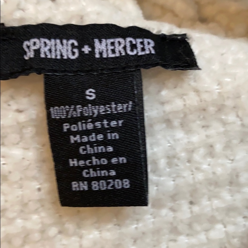 Spring+Mercer off white sweater - Picture 2 of 4